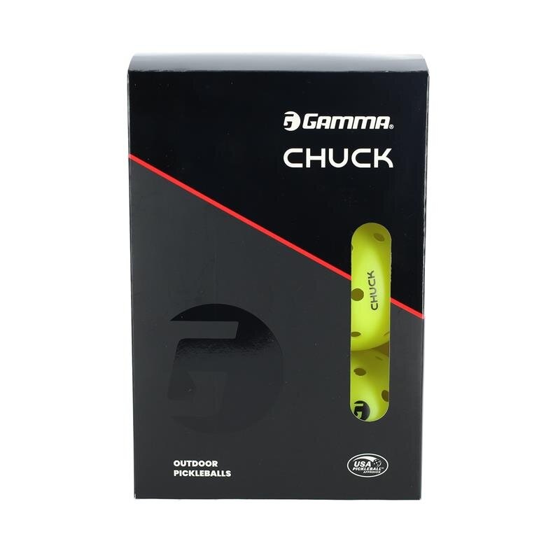 GAMMA PICKLEBALL CHUCK OUTDOOR 6PK Yellow