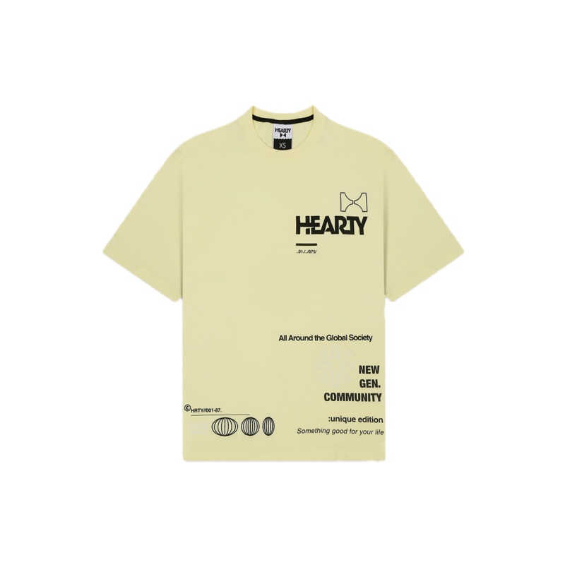 GLOBAL COMMUNITY T-SHIRT – YELLOW XXS
