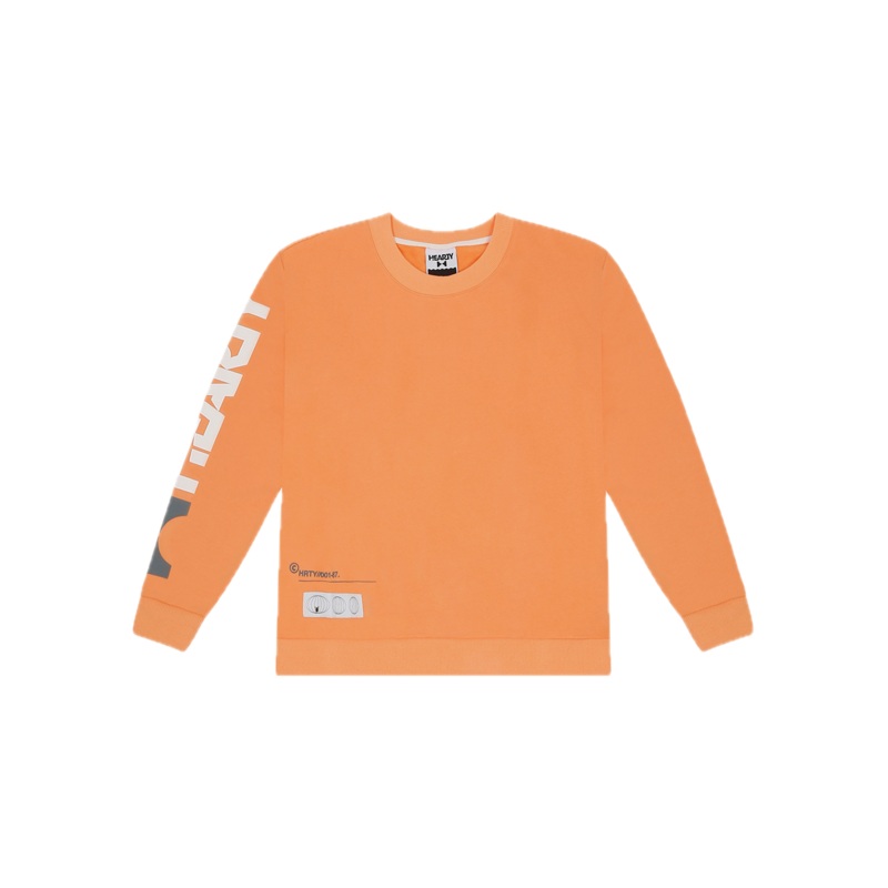 Global Society Orange Sweatshirt XXS