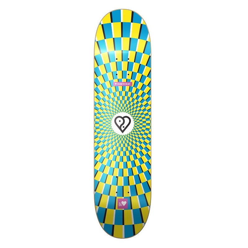 Heart Supply Chris Chann Illusion Embossed Pro Model Deck – 8.0″