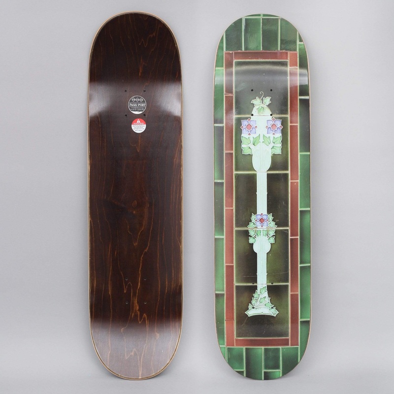 Passport 8.38 Tile Life Skateboard Deck Green