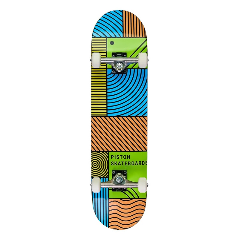 GEOMETRIC SKATEBOARD – COMPLETE 7.25″ x 30″