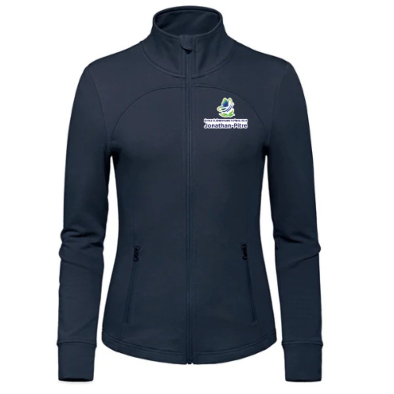 JOHNATHAN-PITRE ADVENTURER LONG SLEEVE FULL ZIP SWEATSHIRT ADULT Navy WXS