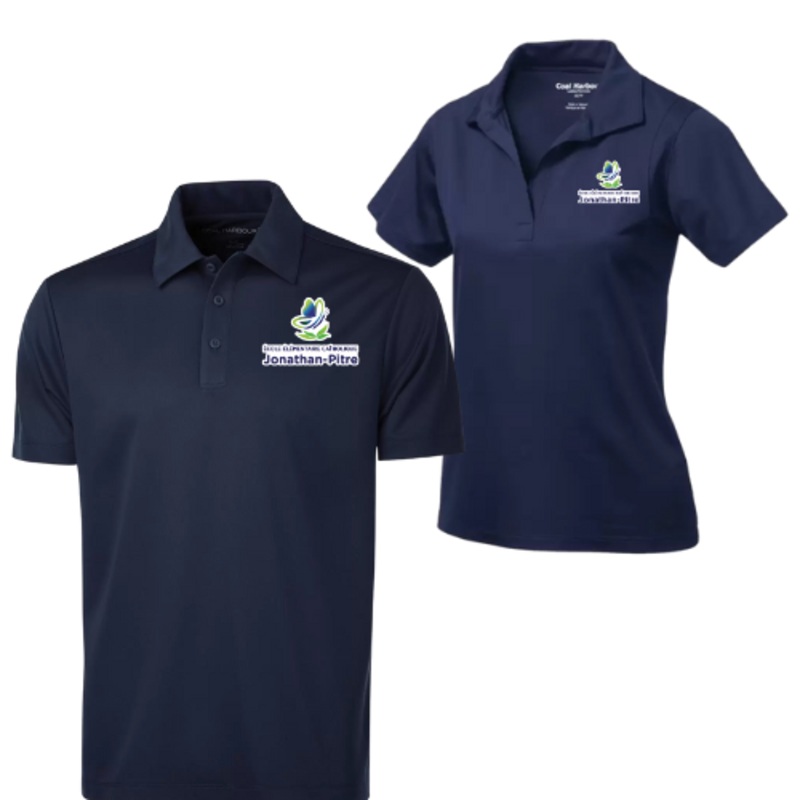 JOHNATHAN-PITRE COAL HARBOUR ADULT POLOS Navy WXS