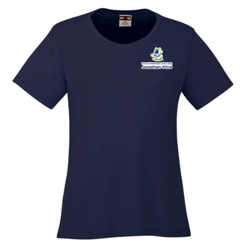 JOHNATHAN-PITRE COAST DRYFIT SHORE SLEEVE TSHIRT Navy YXS