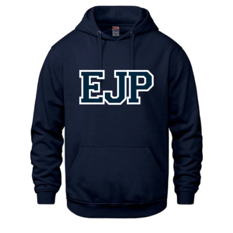 JOHNATHAN-PITRE CX2 VAULT HOODIE WITH EMBROIDERED EJP LOGO Navy YXS