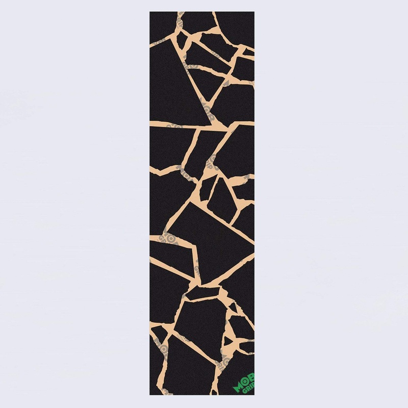 MOB 9 Scraps Graphic Griptape Black / Clear