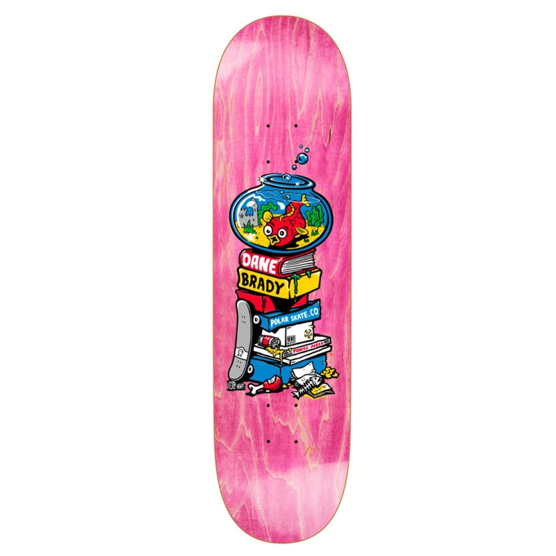 Polar Dane Brady Fish Bowl Skateboard Deck – 8.25″