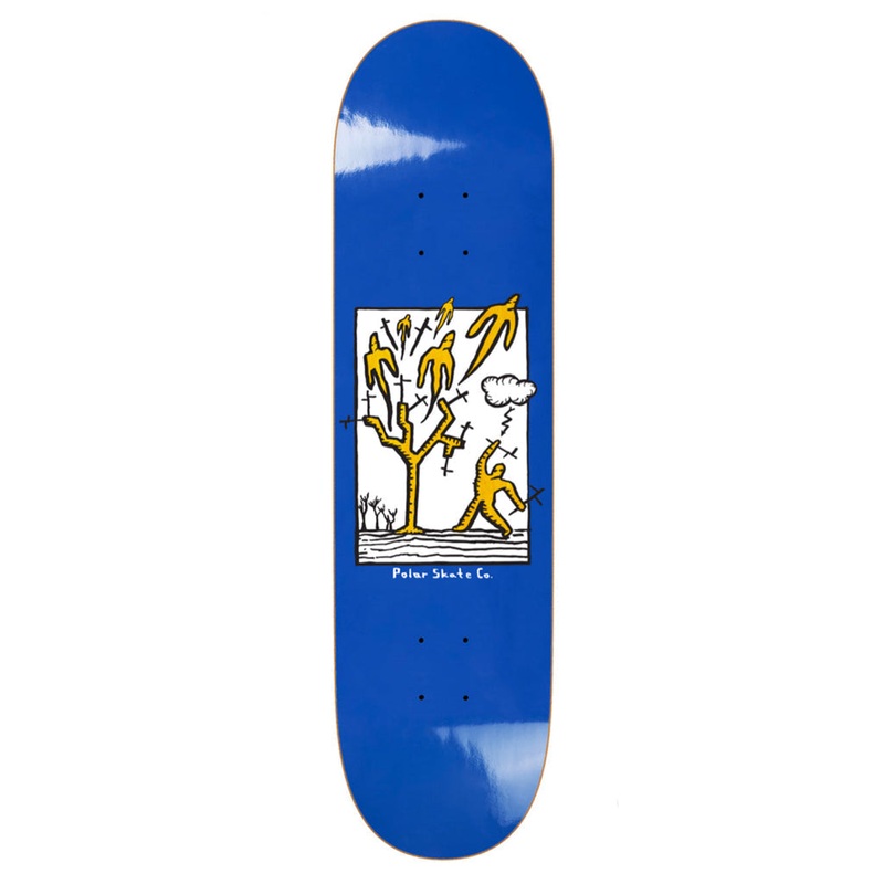 Polar Team Heaven Blue Skateboard Deck – 8.125″