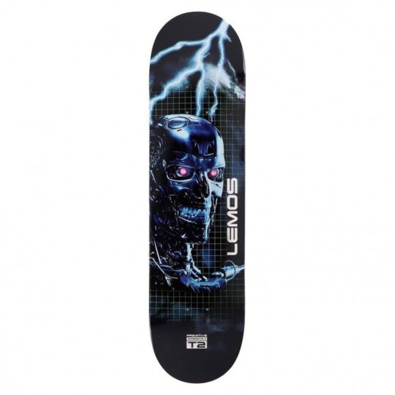 Primitive x Terminator 2 Box set Lemos Skateboard Deck – 8″