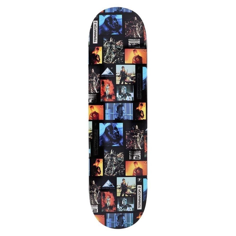 Primitive x Terminator 2 No Fate Skateboard Deck – 8.25″