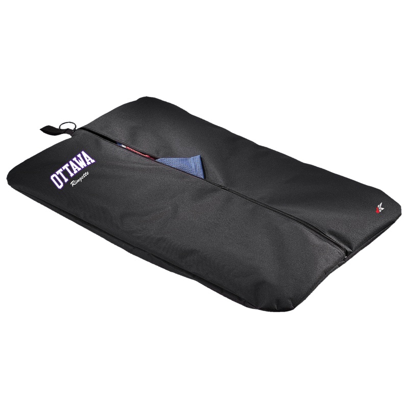 CORA KOBE INDIVIDUAL GARMENT BAG WITH EMBROIDERED LOGO Black 36.5″