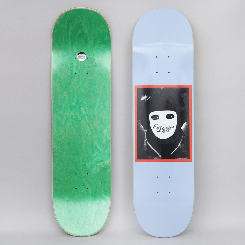 Hockey 8.38 No Face Skateboard Deck Blue