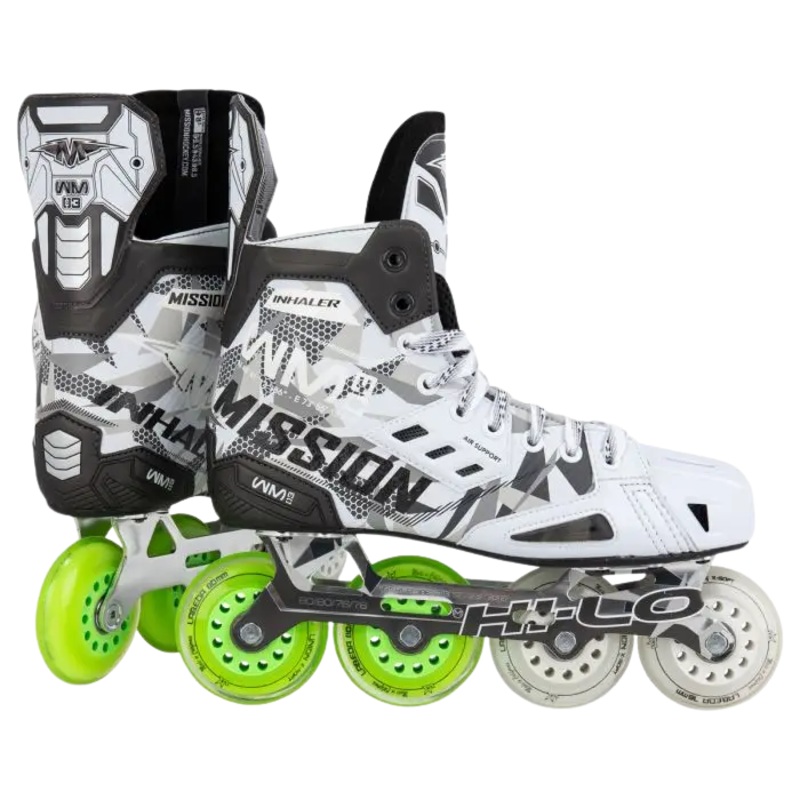 Mission Inhaler WM03 Senior Roller Hockey Skates 6.0 E