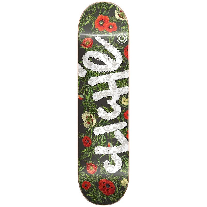 Cliche Botanical RHM Charcoal Skateboard Deck – 8.0″