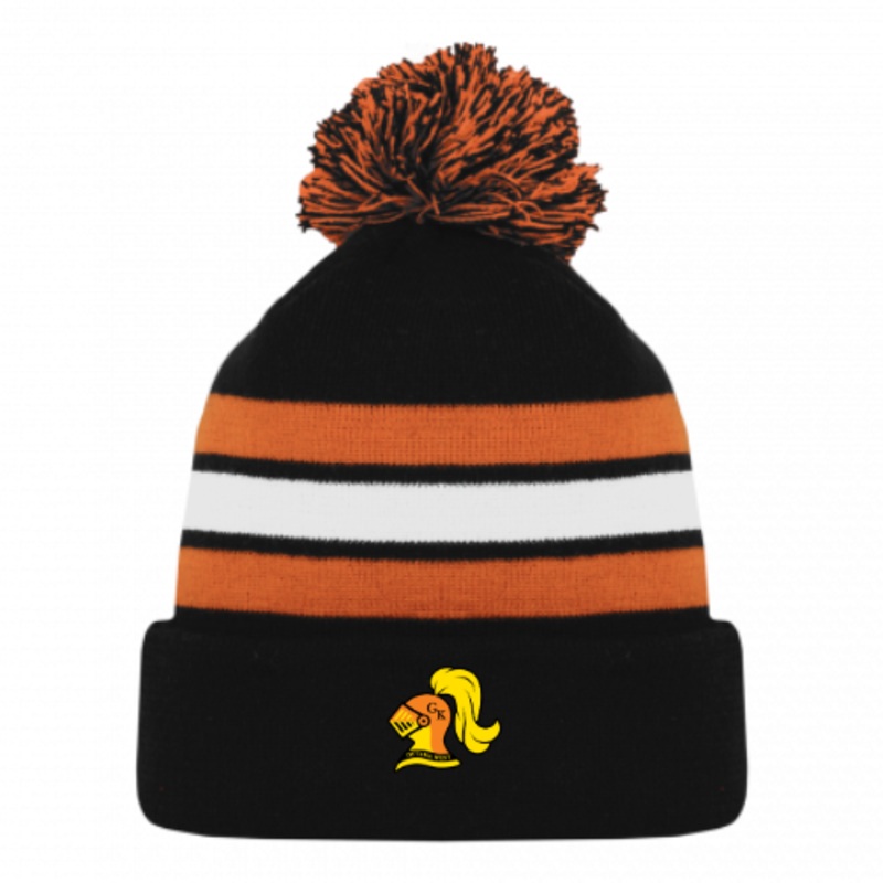 GOLDEN KNIGHTS AK POM POM HAT Black ADULT – ONE SIZE