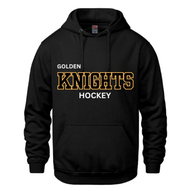 GOLDEN KNIGHTS CHAMPION HOODIE “MIDNIGHT SERIES” Black YS