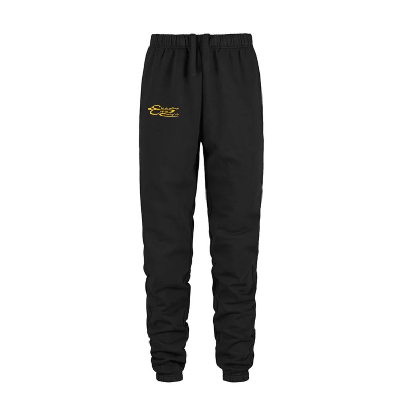CLUB DE PATIN EMBRUN DASH SWEATPANTS WITH HEAT PRESSED LOGO Black YXS