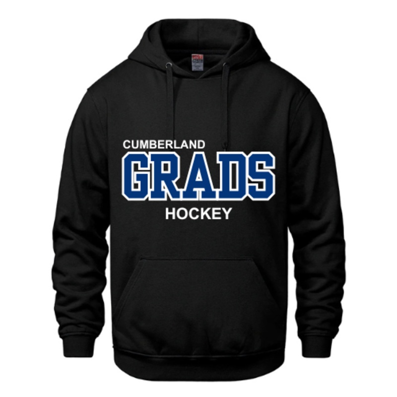 CUMBERLAND JR GRADS CHAMPION HOODIE WITH “MIDNIGHT SERIES” Black YS