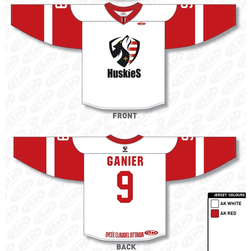 LYCE CLAUDEL JERSEY DE HOCKEY BLANC YS