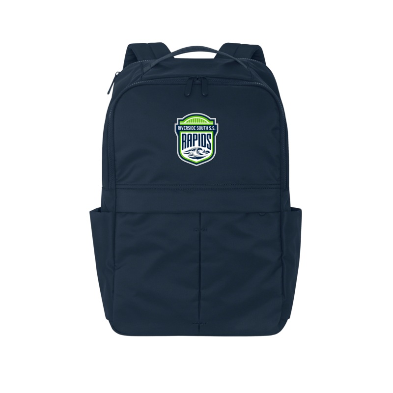 RIVERSIDE SOUTH SANMAR KOI BACKPACK WITH EMBROIDERED LOGO NAVY