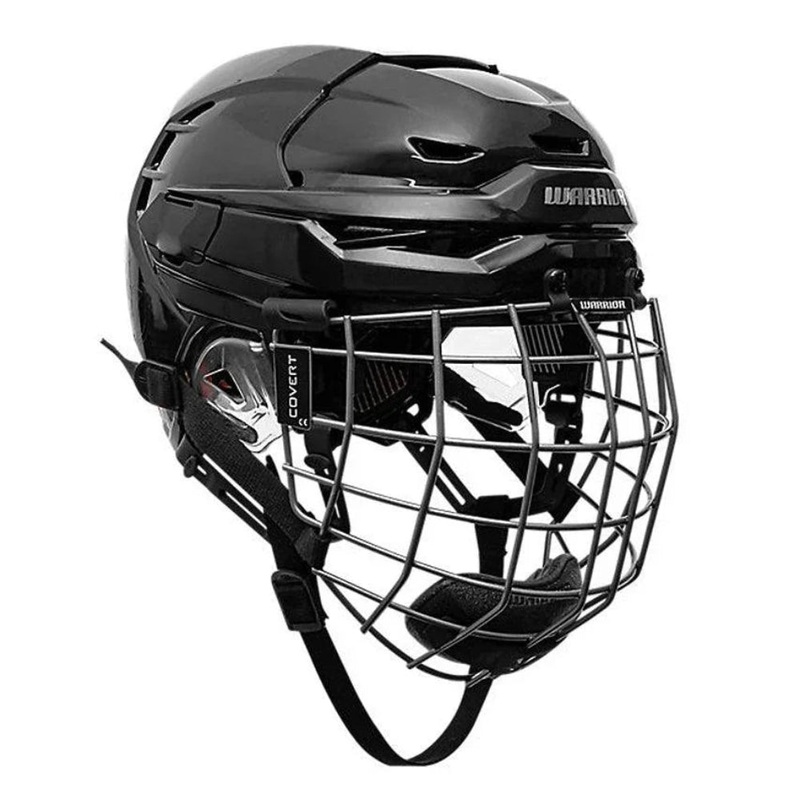 Warrior Covert CF100 Hockey Helmet Combo S Black
