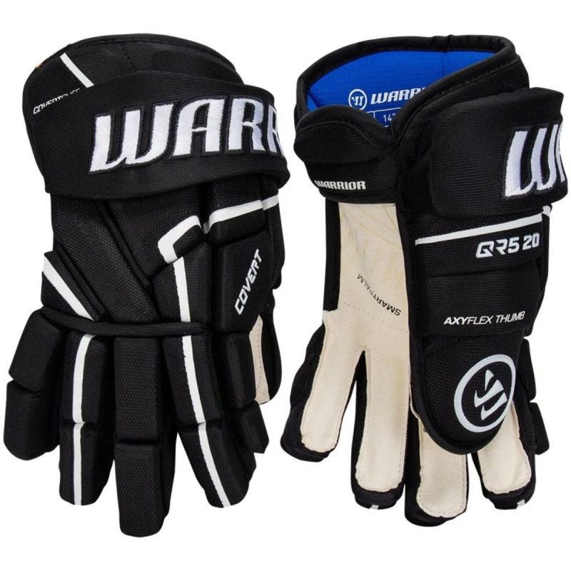 Warrior Covert QR5 20 Hockey Gloves Junior 11″ Black/White