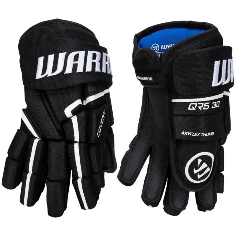 Warrior Covert QR5 30 Hockey Gloves Junior 10″ Black