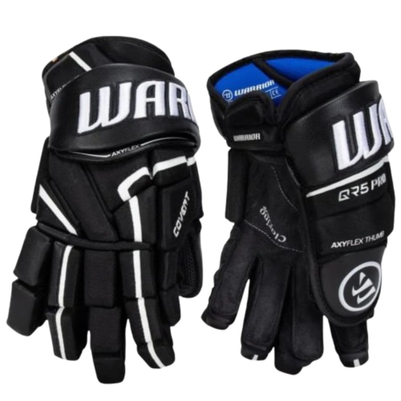 Warrior Covert QR5 Pro Hockey Gloves Youth 8″ Black