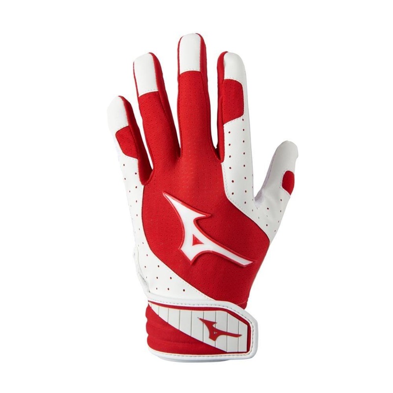 Finch Women’s Softball Padded Batting Glove XS White/Red