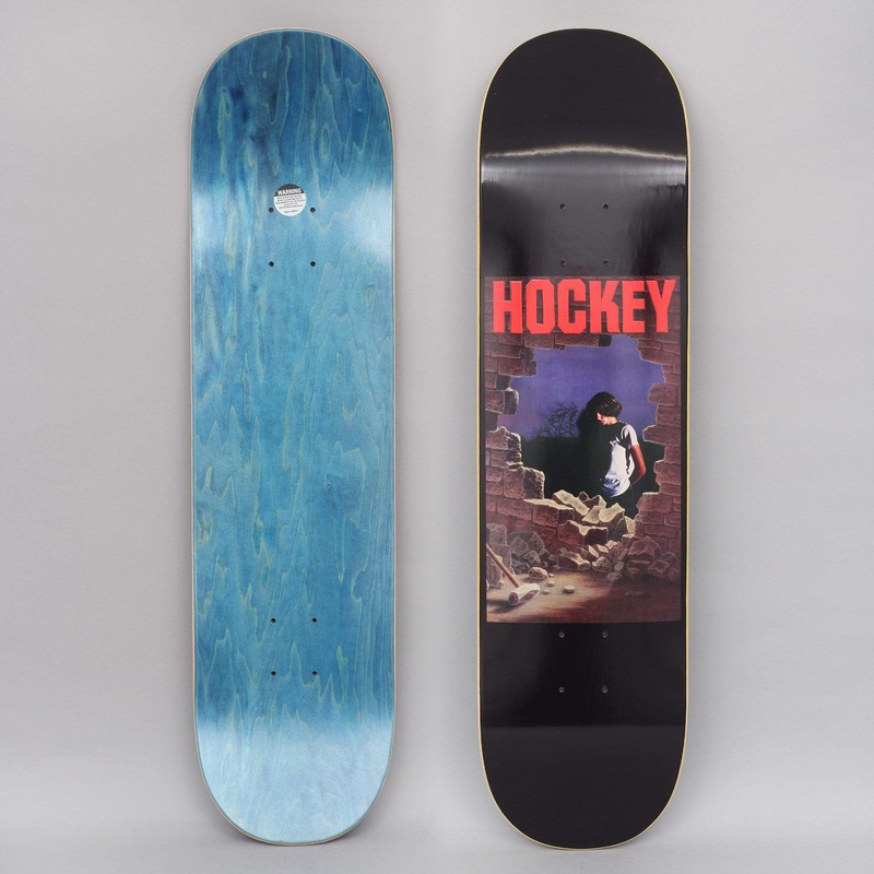 Hockey 8.38 Donovon Piscopo Dawn Skateboard Deck Black