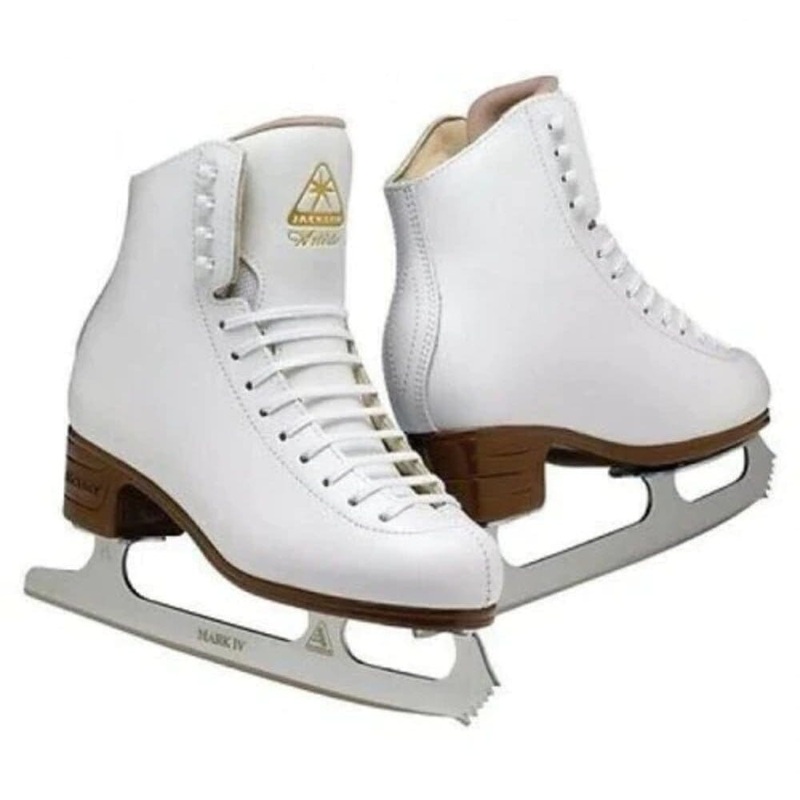 Jackson Artiste Lite Figure Skates – White Youth UK Y9 / EU 26.5 / Box Y11