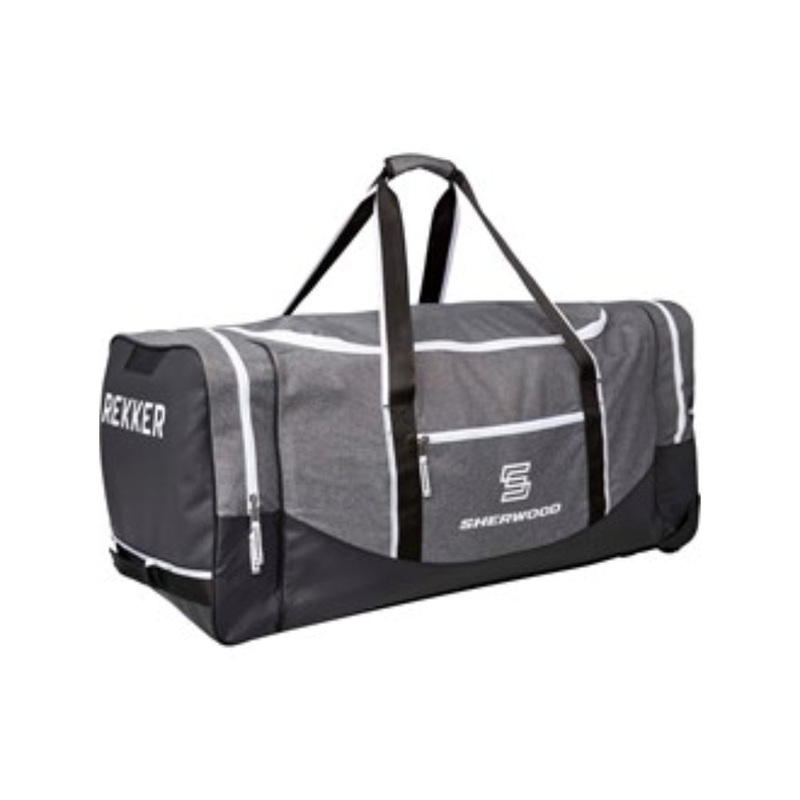 Sher-Wood Rekker Team Wheeled Goalie Bag One Size Black