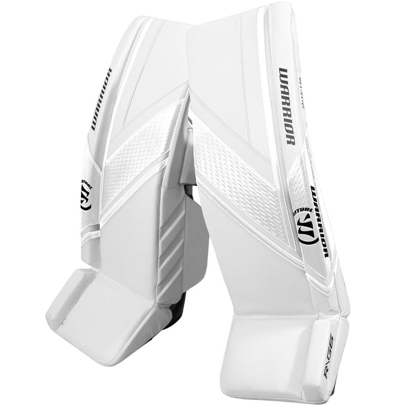 Warrior Ritual G6 E+ Goalie Leg Pads Youth 20+0.5 White/White/White