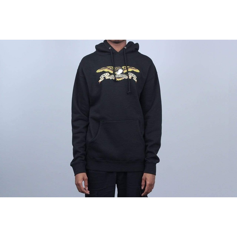 Anti Hero Eagle Hood Black Small