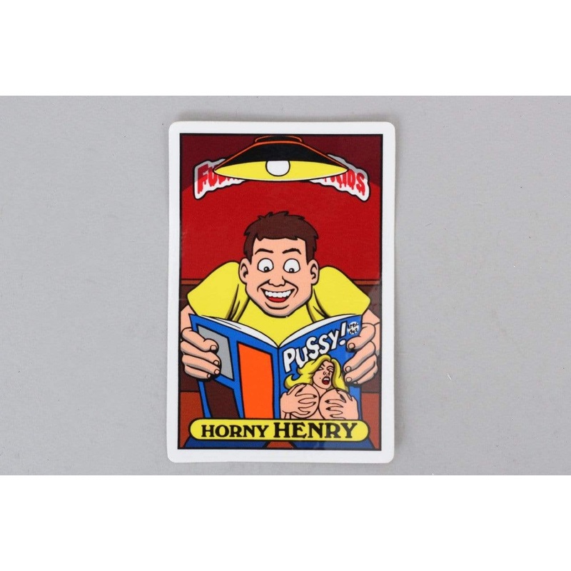 Blind Horny Henry Sticker