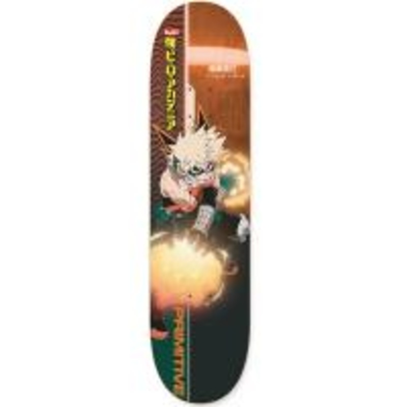 Primitive x My Hero Academia Katsuki Bakugo Skateboard Deck – 8.25″