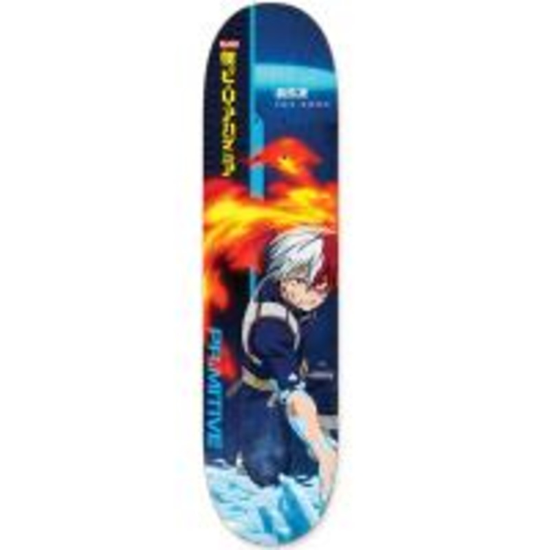 Primitive x My Hero Academia Shoto Todoroki Skateboard Deck – 8.125″