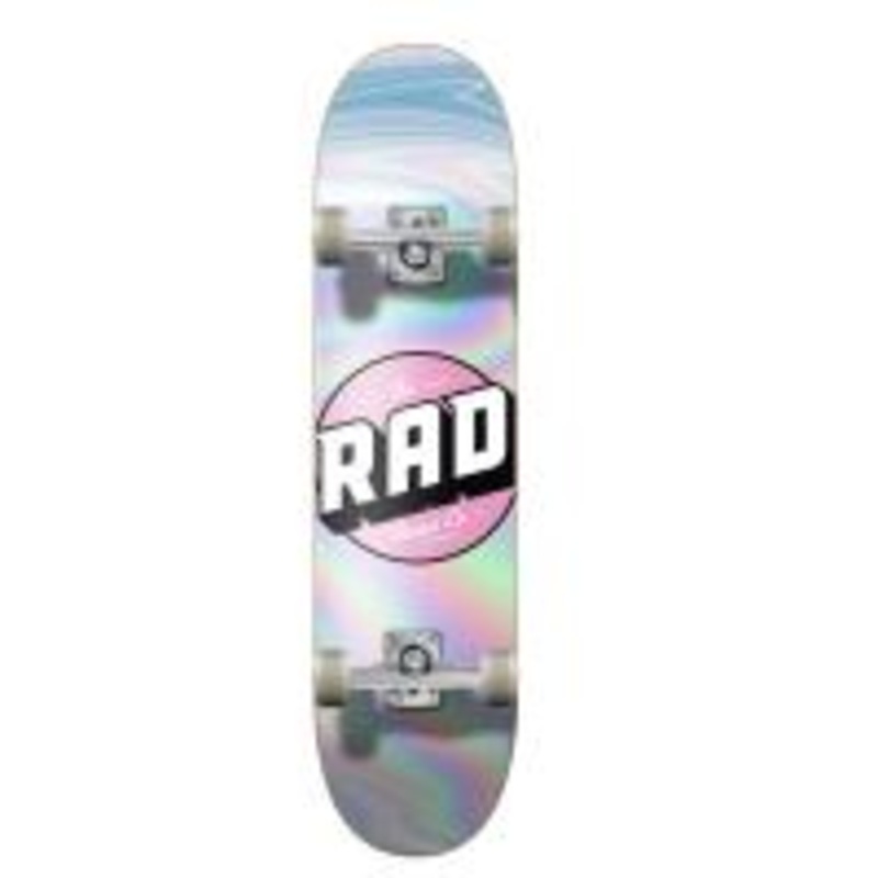 Rad Holographic Pink Progressive Skateboard – 8.0″