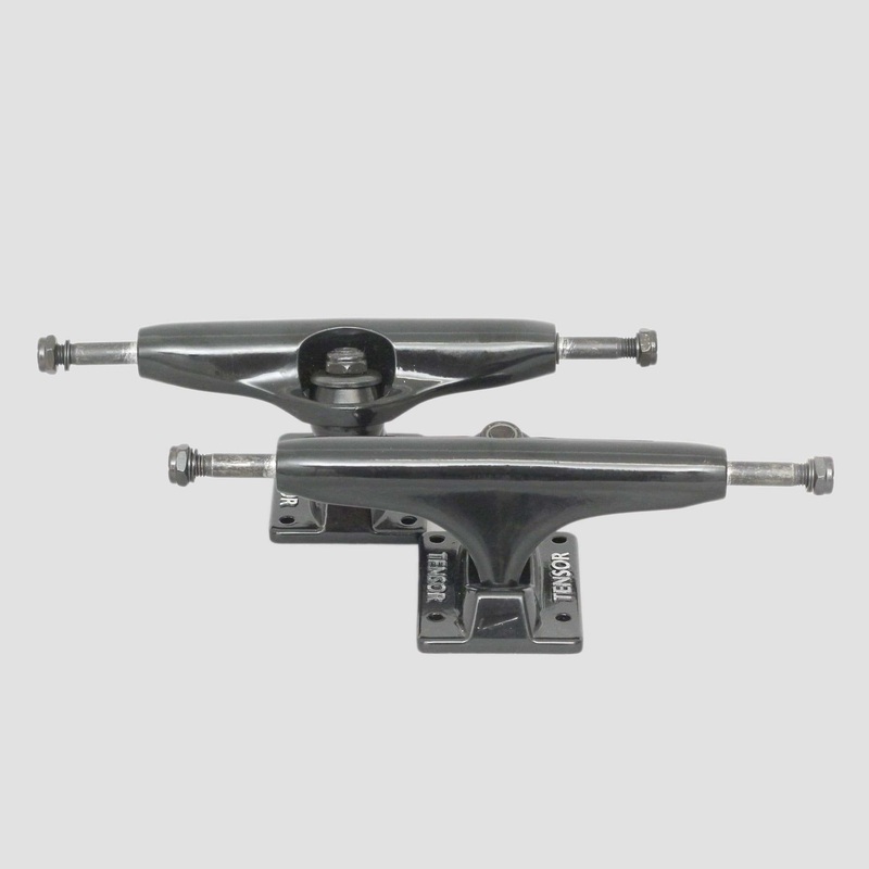 Tensor 5.0 Alloy Skateboard Trucks Black (Pair)