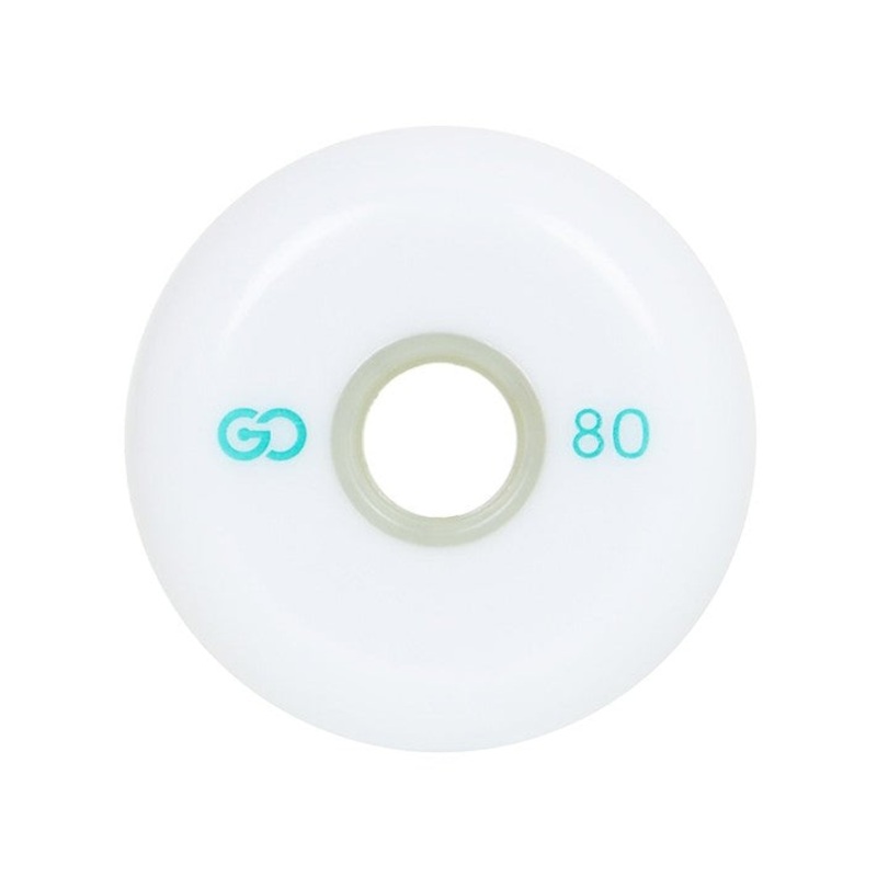 white 80mm/86A 4-pack