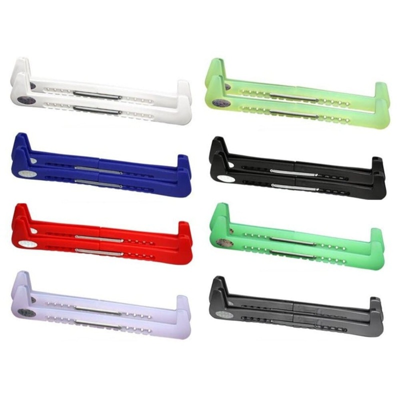 Blue Sports 2 Piece Skate Guards Black