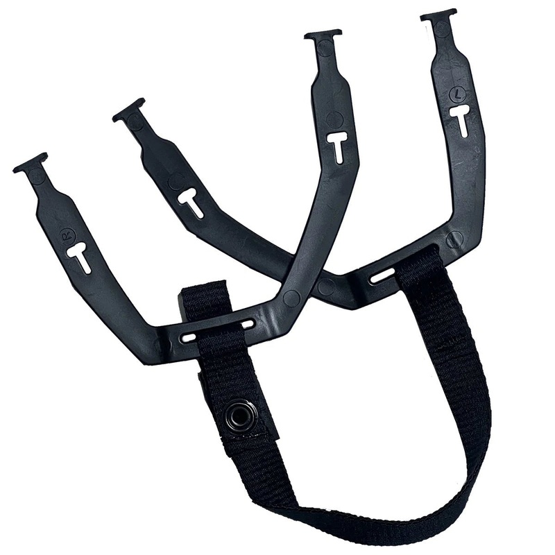 CCM Ear Slings and Chin Strap Black