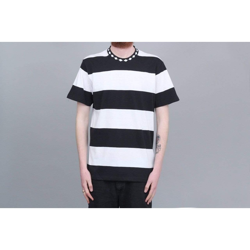 HUF Ace Stripe Shirt Black Small