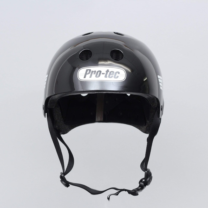 Pro-Tec Old School Certified Helmet Gloss Black X-Small