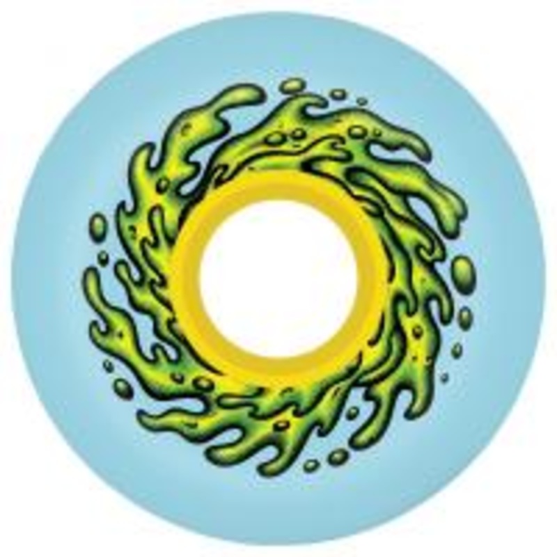 Slime Balls Mini OG Slime Blue Skateboard Wheels – 54.5mm 78a
