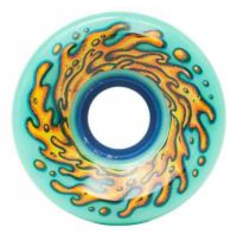 Slime Balls OG Slime Light Up Green/Clear Wheels and Bearings – 60mm 78a