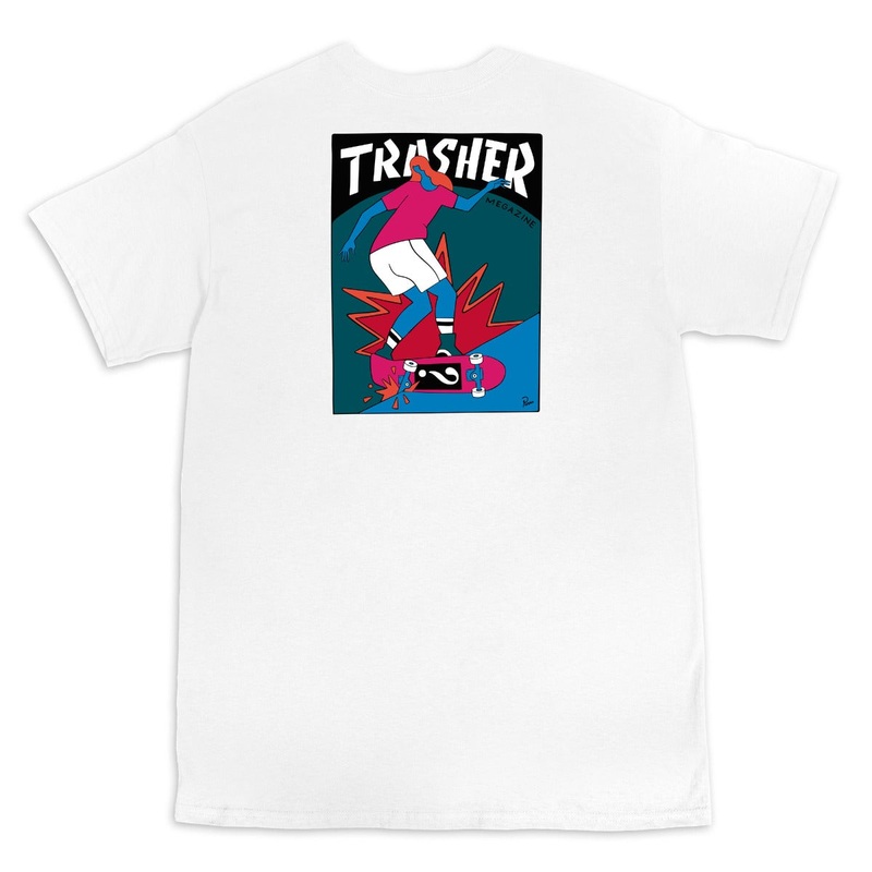 Thrasher Hurricane T-Shirt – White S
