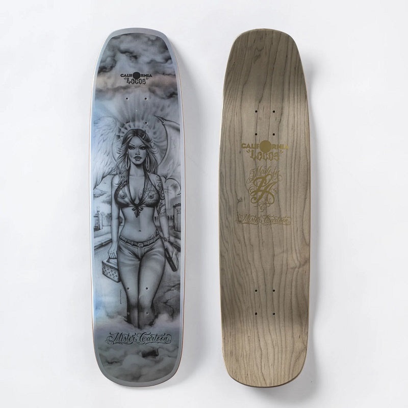 California Locos X Mister Cartoon Angel Street Deck – 8.375″