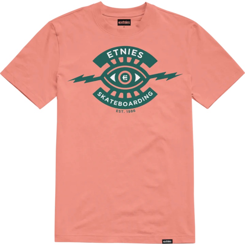 Etnies x Jono Wood Wash T Shirt – Rose S